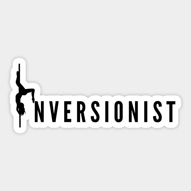 Inversionist Pole Dancing Design Sticker by Liniskop